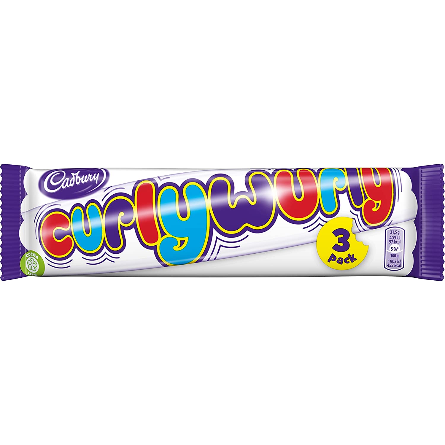 Cadbury Curly Wurly 3x21,5g
