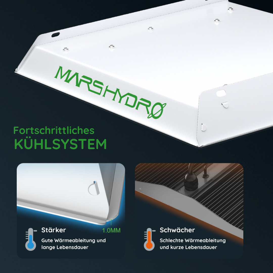Marshydro TS600  Growkomplettset - 60cm x 60cm x 140cm