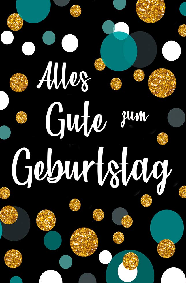 Goldkarte Geburtstag "all the best" - (1g - 5g)