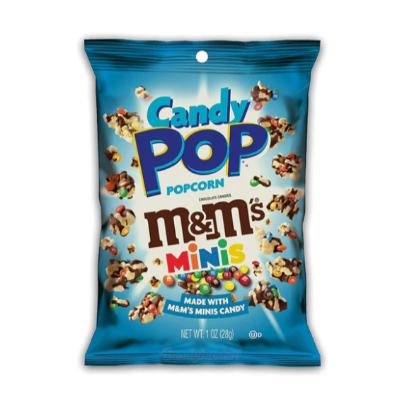Candy Pop Popcorn M&M’s minis 28g