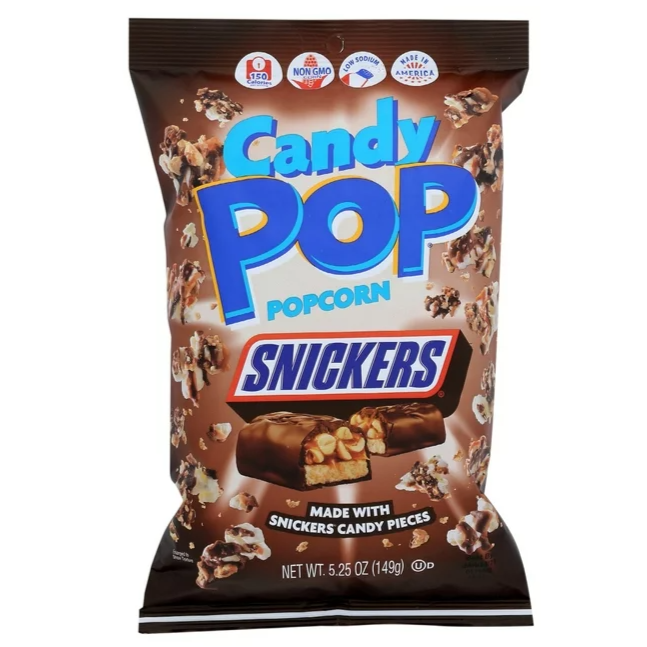 Candy Pop Popcorn Snickers 149g