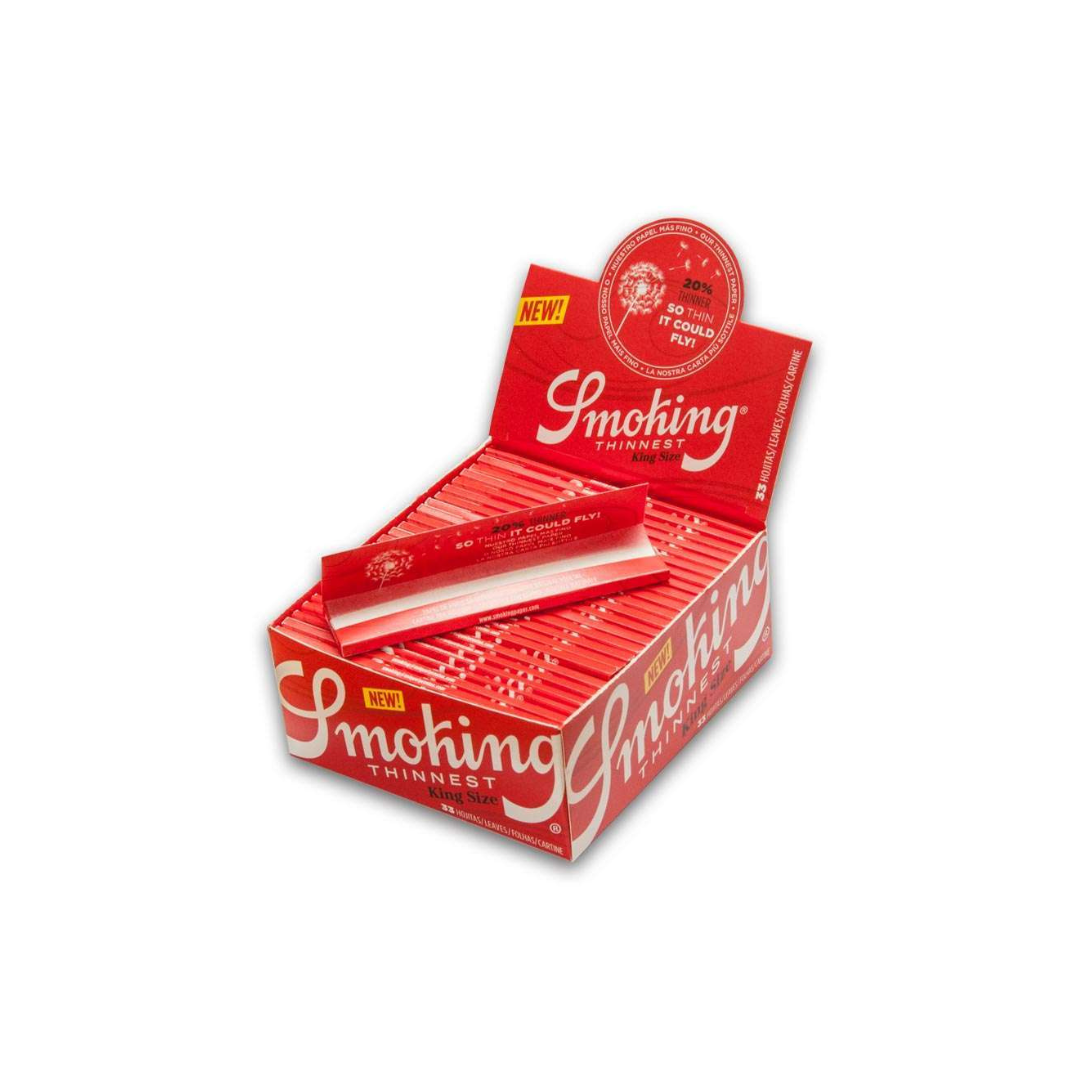 Smoking Red Thinnest King Size Display