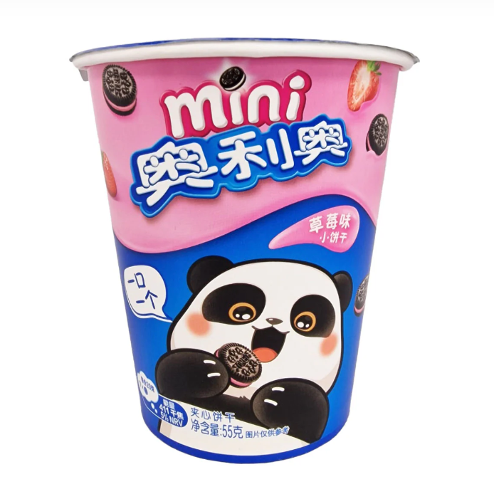 Mini Oreo Strawberry Flavor 55g