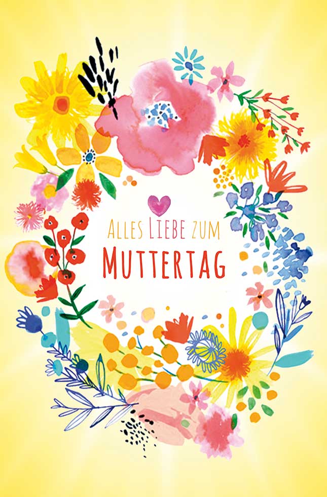 Goldkarte Muttertag "Mothersday" - (1g - 5g)