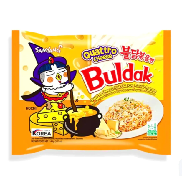 Samyang Buldak Quattro Cheese 145g