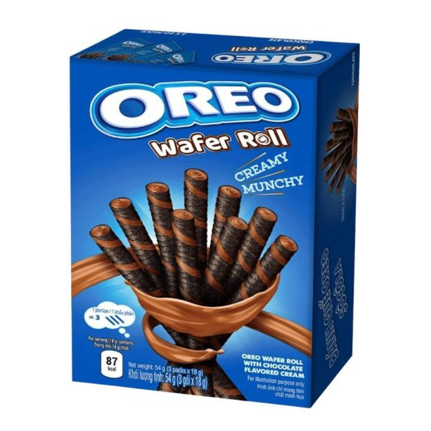 Oreo Wafer Roll Choco 54g