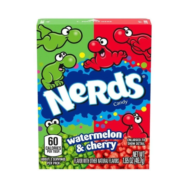 Nerds Watermelon Cherry 47g