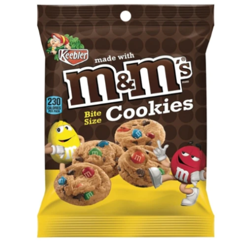 30x M&M Cookies Keebler 45g