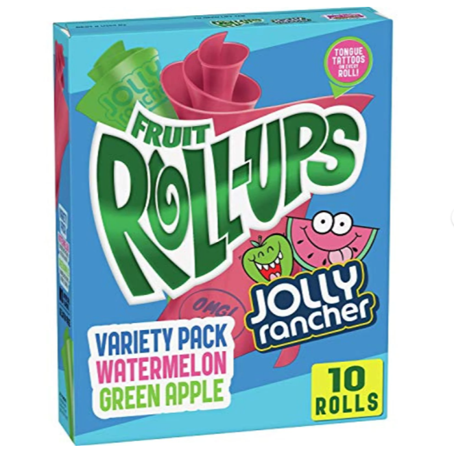 Fruit Roll Ups x JOLLY Rancher (10er Pack) 141g