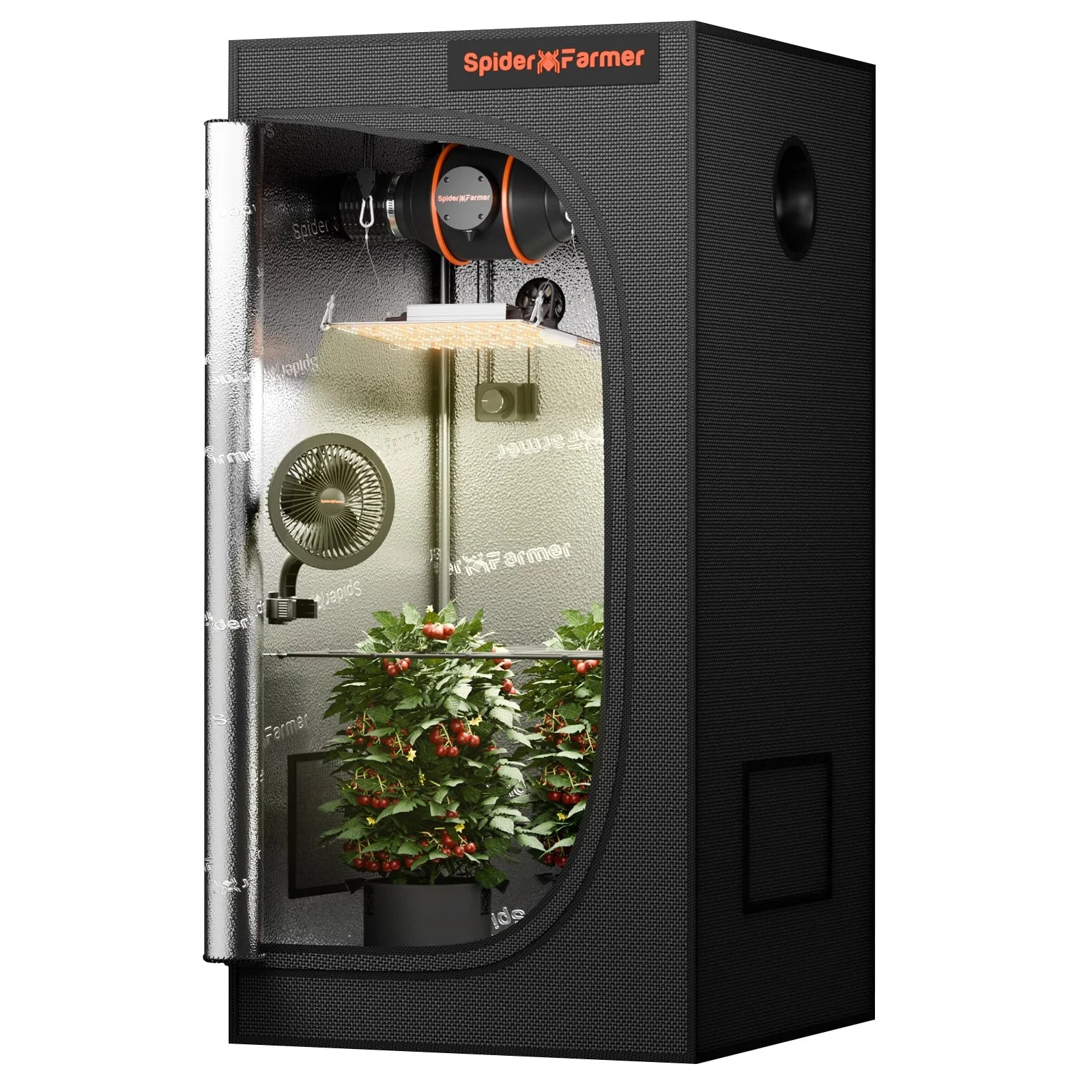 Spider Farmer SF1000 Growkomplettset - 60cm x 60cm x 140cm