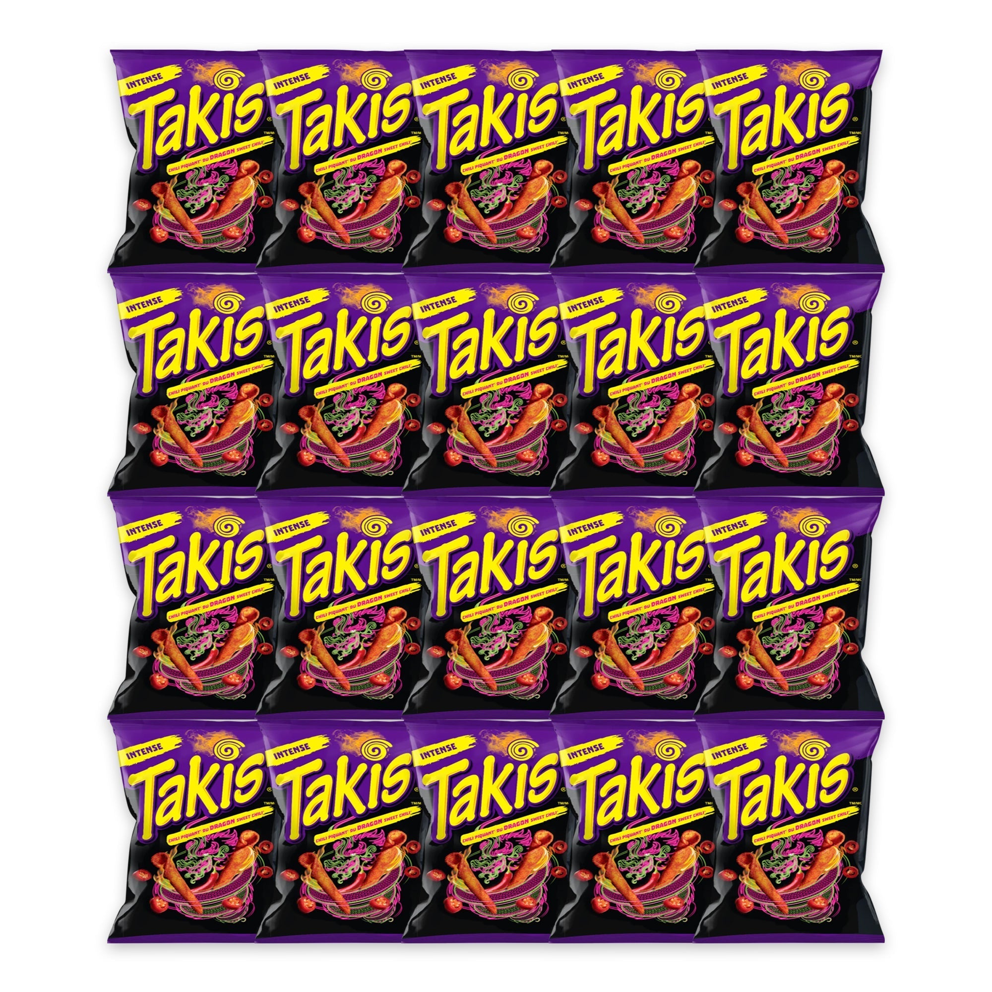 20x Takis Dragon Sweet Chili 90g