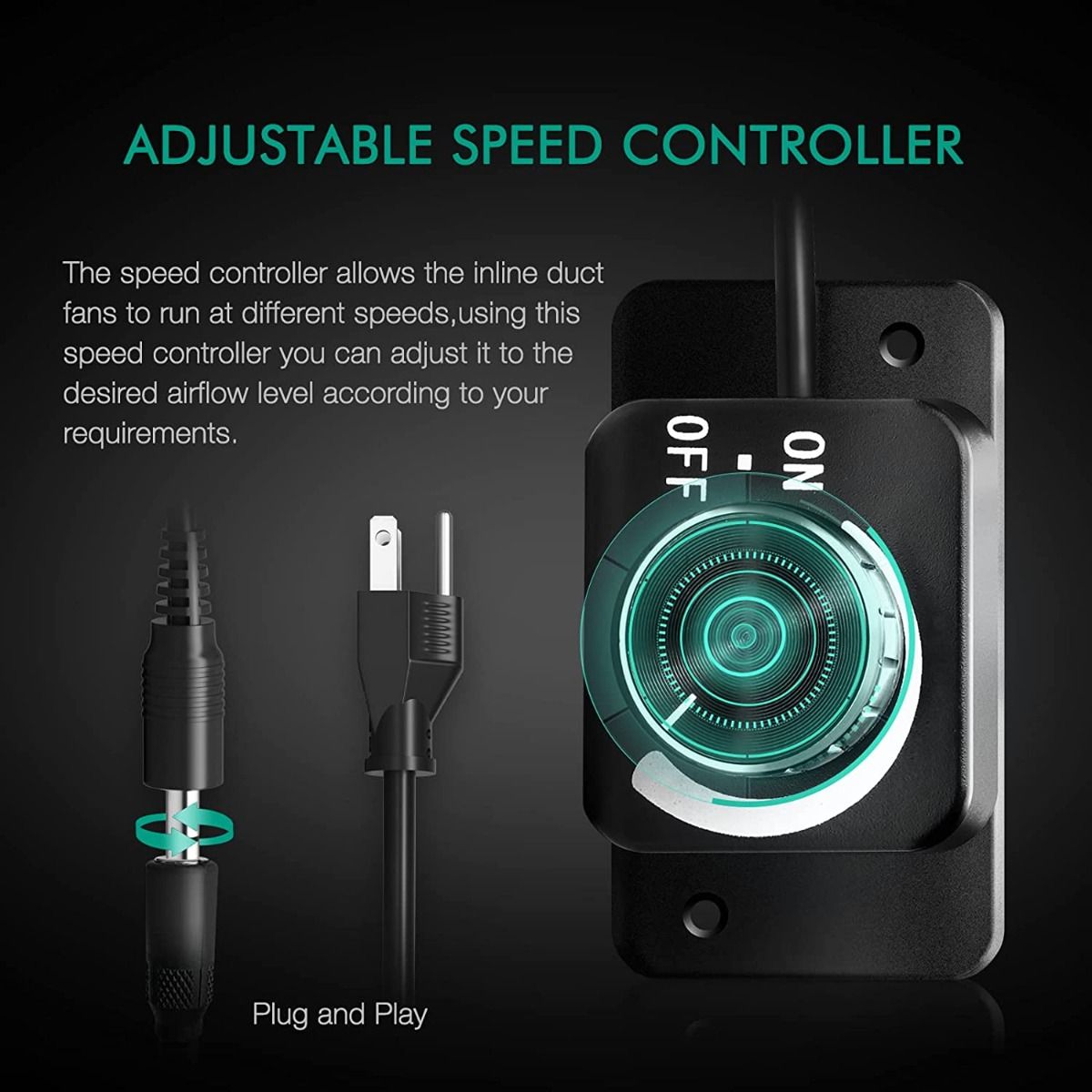 Mars Hydro Abluft & Zubehörset