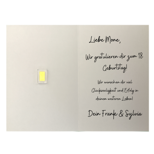 Personalisierter Text