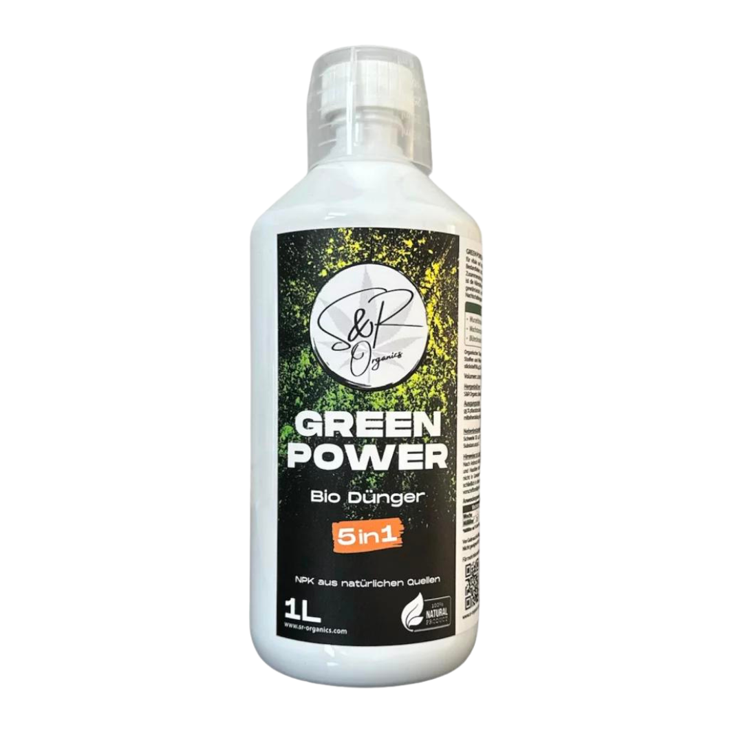 S&R Organics Green Power 5in1 Bio Dünger, 1L