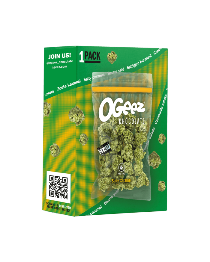 Ogeez - 1 Pack Salty Caramel 35g